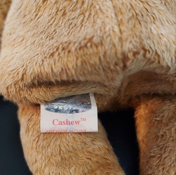 SALE ❤️ 🔥Set Of 3 TY Beanie Babies Cashew, Fuzz And Curly🔥 - Picture 9 of 11